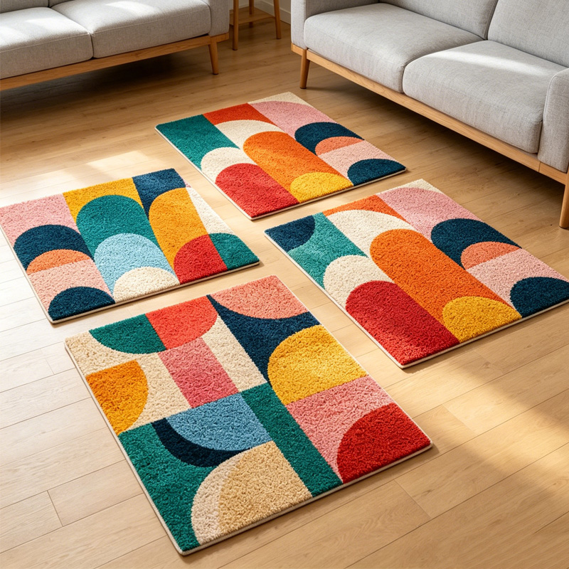 Kolorowy Geometryczny Wzór Dyw – Embroidery Meaning recenzja i cena