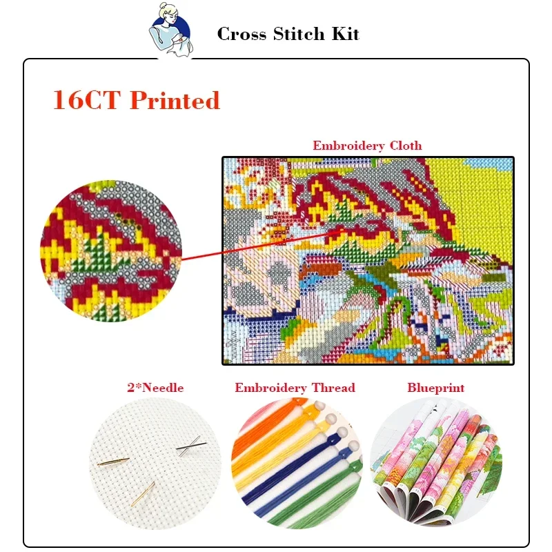 Zestaw do haftu krzyżykowego J – Embroidery Meaning recenzja i cena